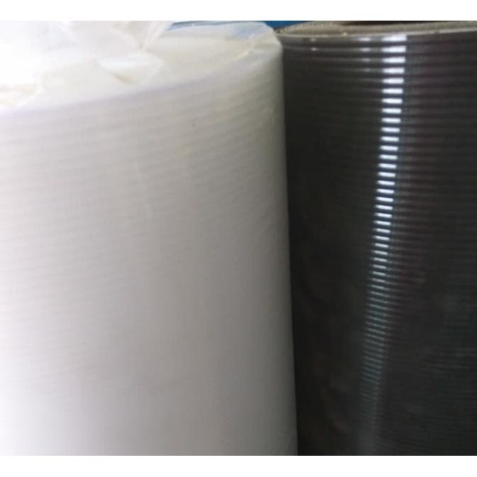 Fiber Penutup Pagar Garis Liner Meteran / Pvc Sheet / Plastik Pagar