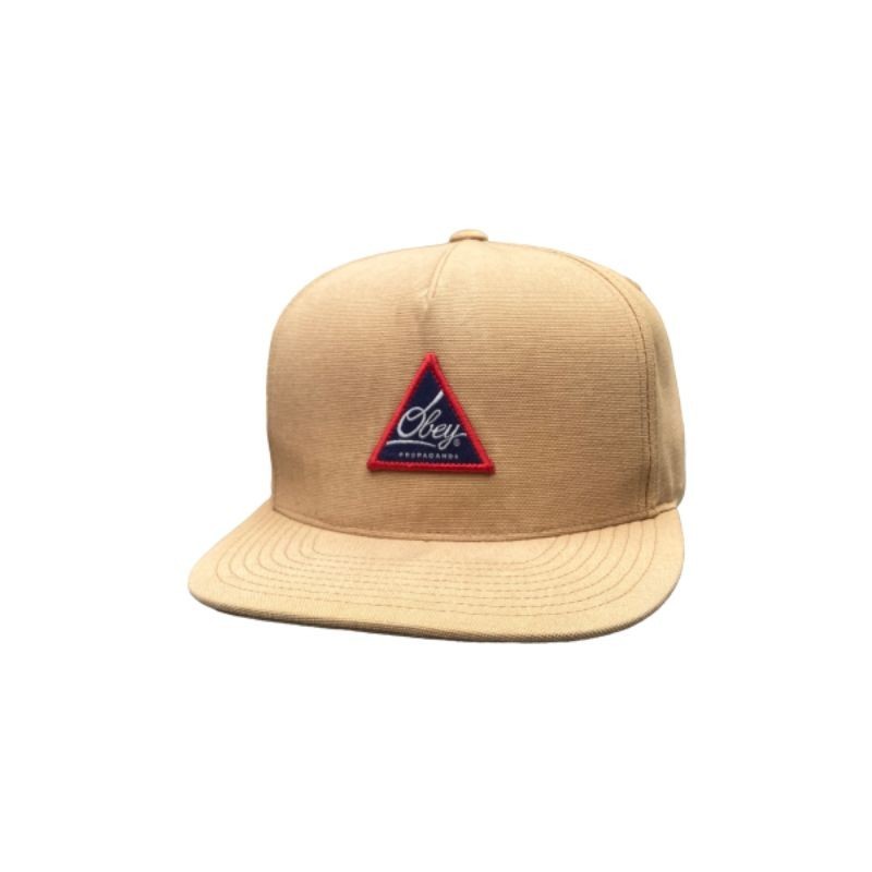 Topi Snapback Ob*y Brown OSFA Second Original Murah