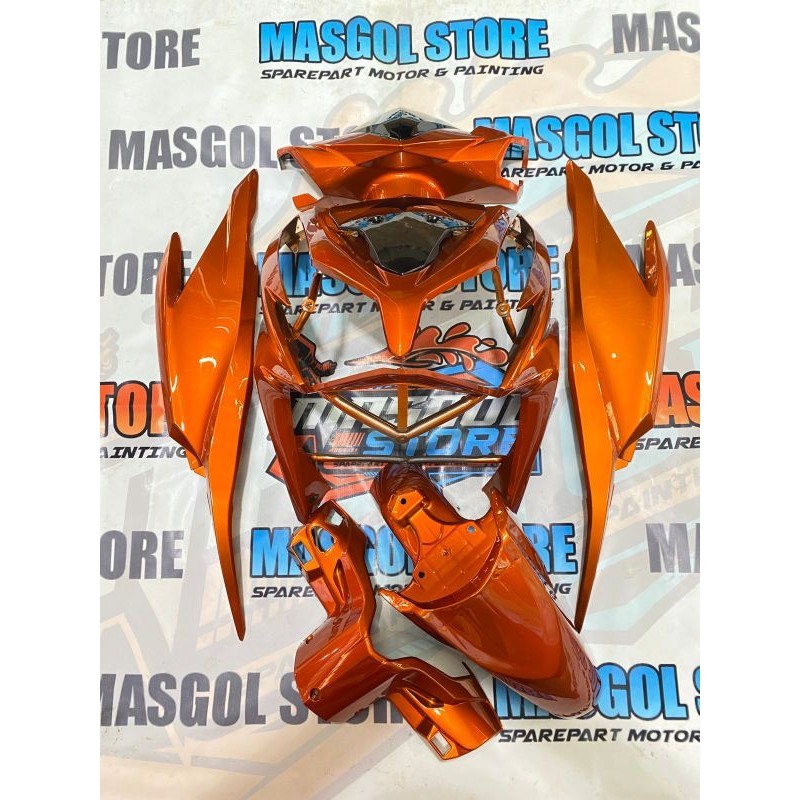 Cover body Halus Vario 125 old KZR Orange Candy