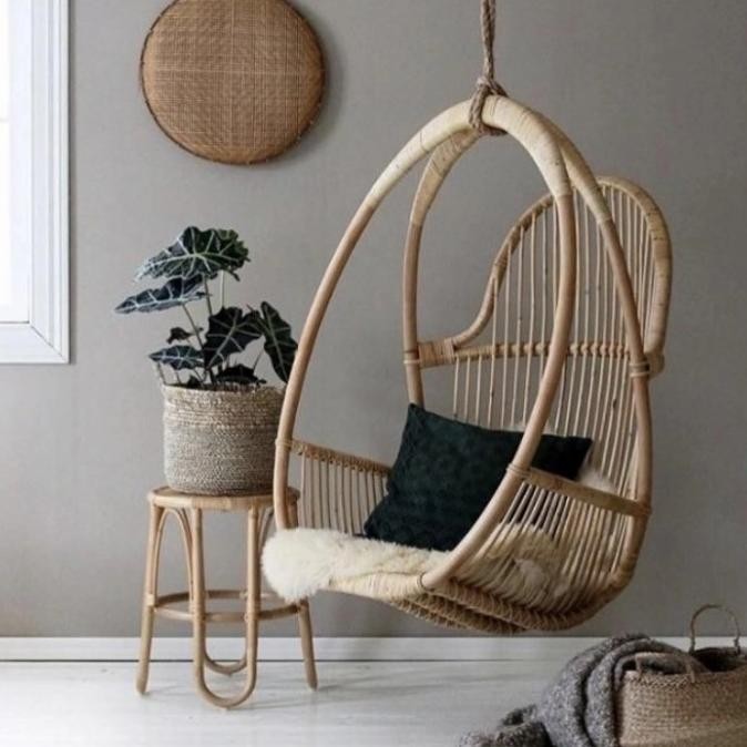 Ayunan Rotan Gantung / Ayunan Rotan Indoor