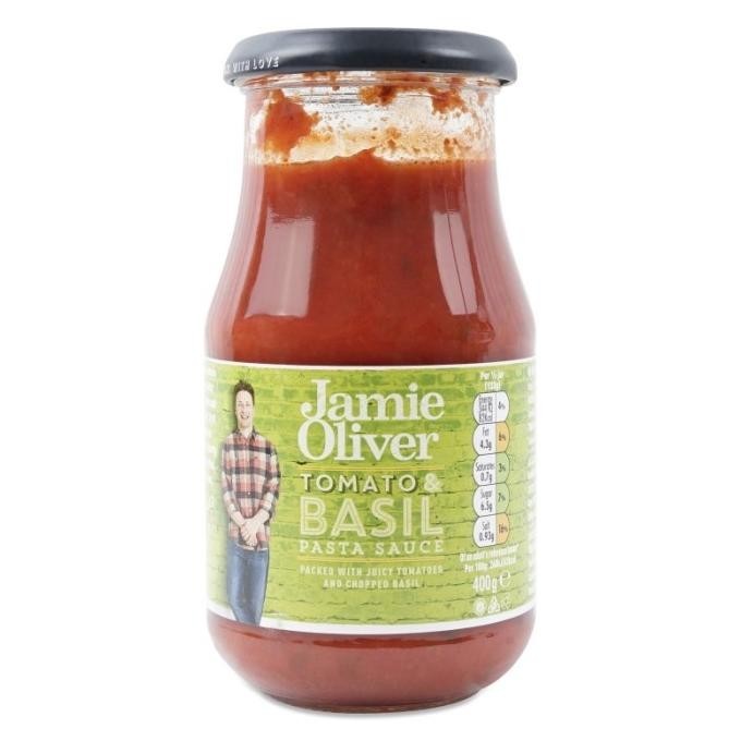 

JAMIE OLIVER TOMATO & BASIL PASTA SAUCE 400GR LC