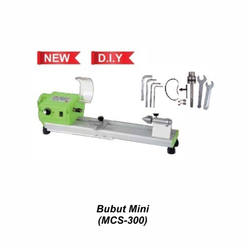 Mesin Bubut Mini MCS-300 WIPRO / Mini Lathe Wood Working MCS300 WIPRO