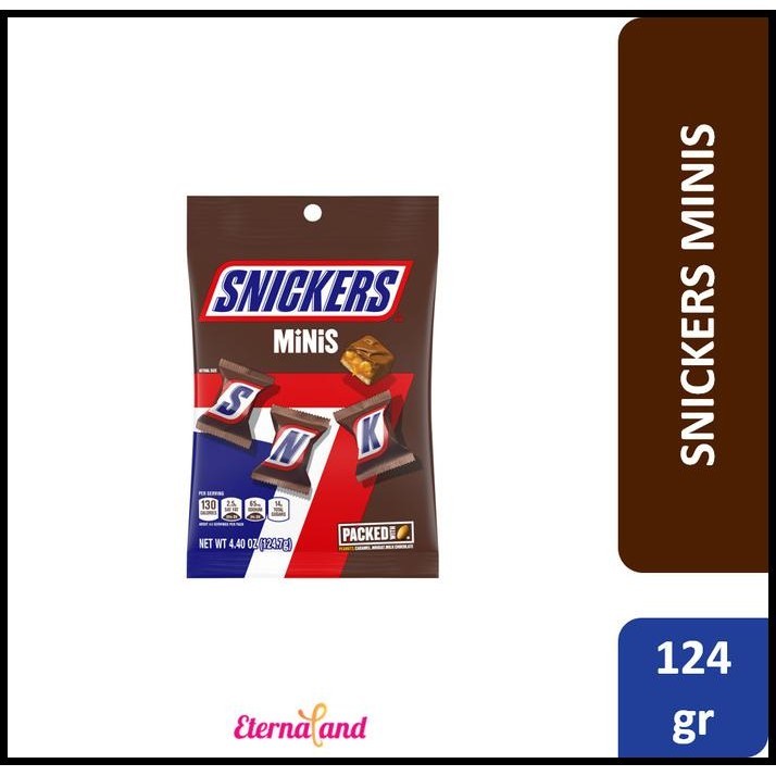 

Snickers Chocolate Minis - Cokelat Kacang Sniker Impor Usa