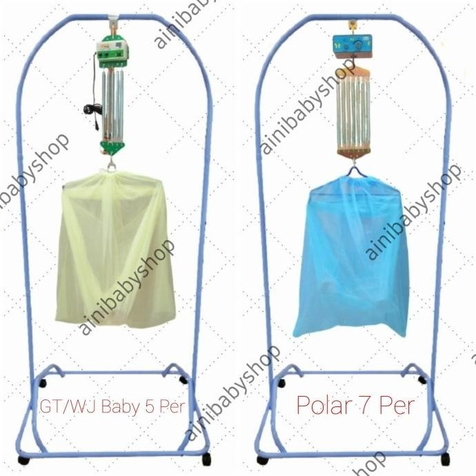 Ayunan Listrik Tiang Portable