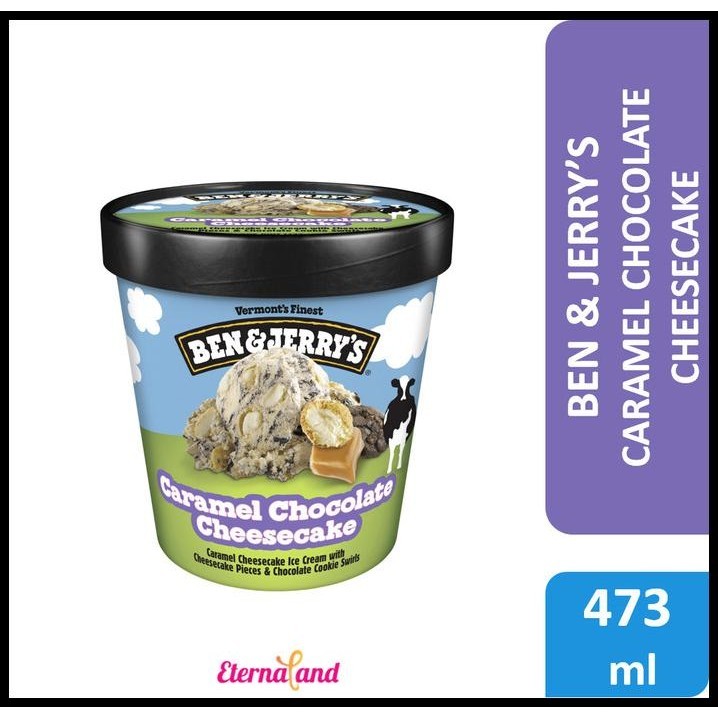 

Ben & Jerry Caramel Chocolate Cheesecake Ice Cream - Impor Usa
