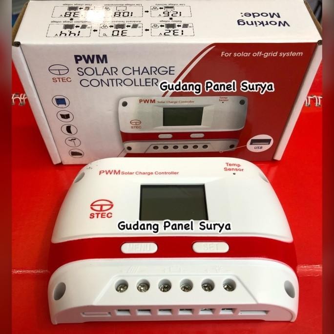 Solar Charge Controller 10A scc 10a SCC STEC 10 a 12/24V PWM Display