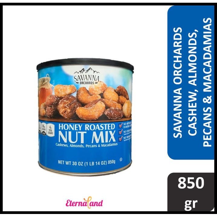

Savanna Orchards Cashews, Almonds, Pecans & Macadamias 30 Oz