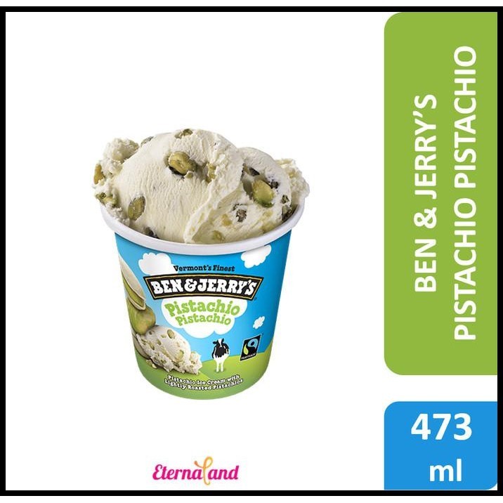 

Ben & Jerry Pistachio Ice Cream - Es Krim Ben N Jerry