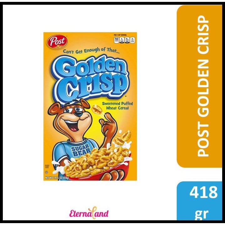 

Post Golden Crisp Cereal - Sereal Sarapan Golden Crisp