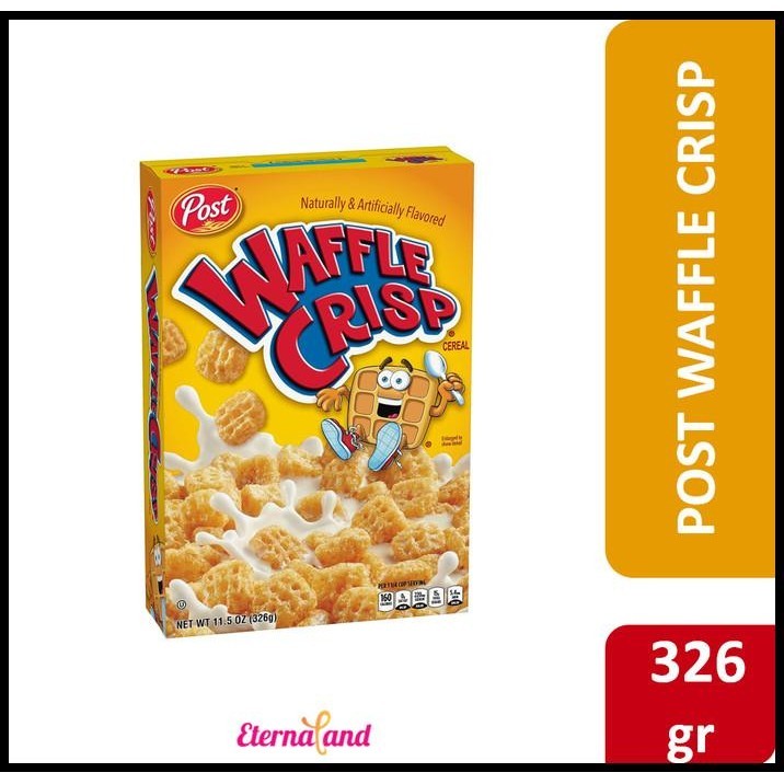

Post Waffle Crips Cereal - Sereal Waffle Crisp Impor Usa