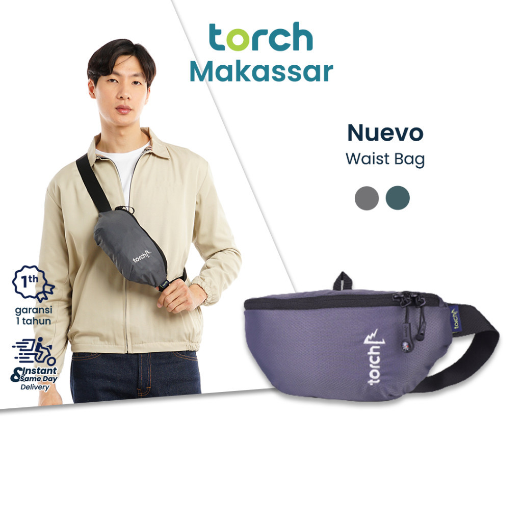 TORCH Nuevo Tas Pinggang Anti Air Pria Wanita