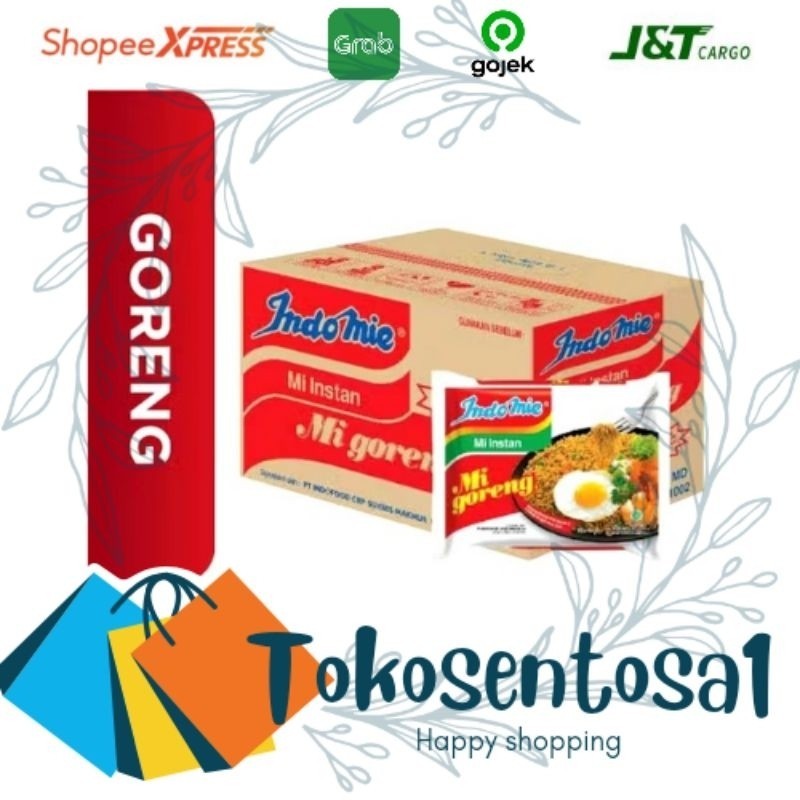 

INDOMIE GORENG / INDOMIE RENDANG / ACEH ISI 40 BKS / 1 DUS