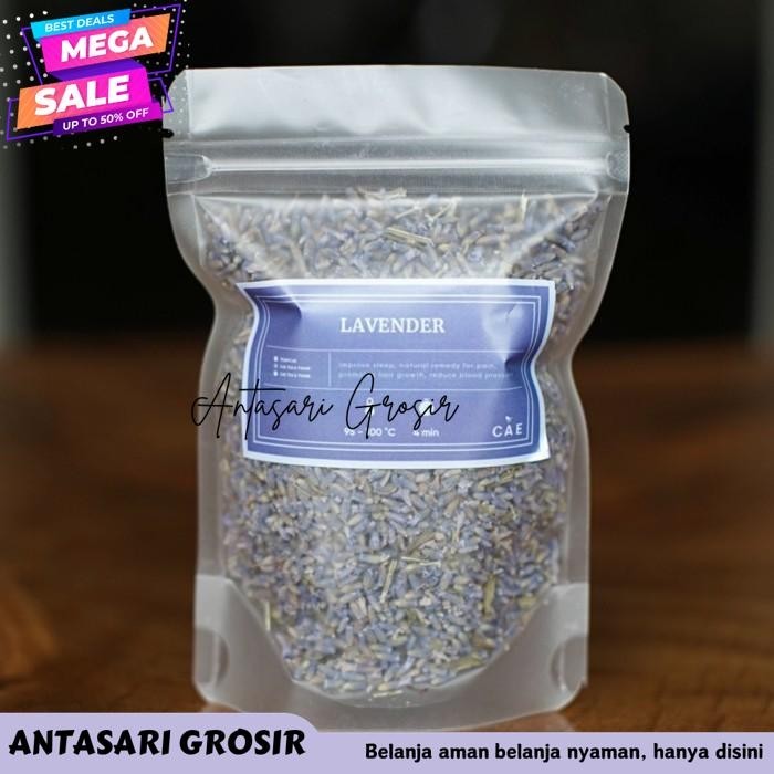 

BUNGA LAVENDER WANGI PREMIUM DRIED LAVENDER TEH TEA PREMIUM TISANE BEST PRODUCT!!!