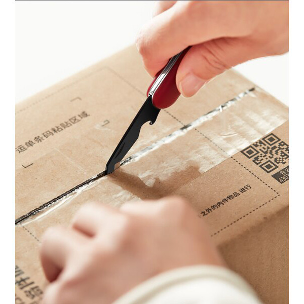 

TERMURAH Huohou Pisau Pembuka Paket Mini Cutter Folding Knife - HU0209 BARU PROMO