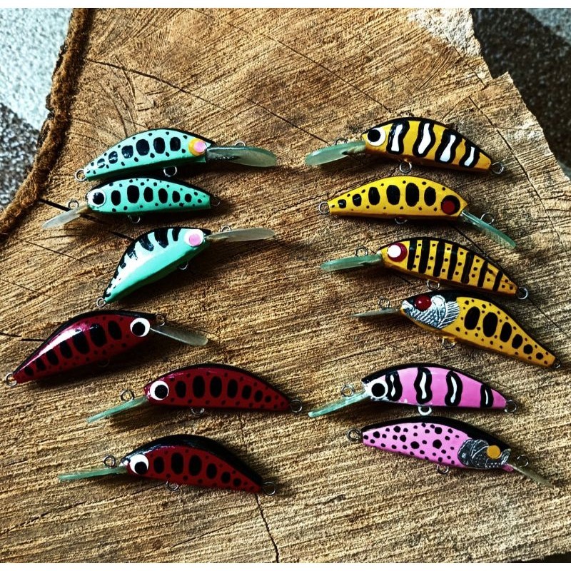 micro minow lidah panjang ultralight casting/minow casting murah