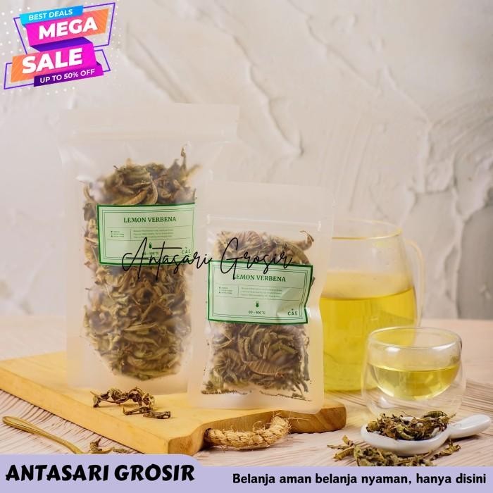 

LEMON VERBENA LEAF DRIED DAUN LEMON VERBENA KERING LEAVES PURE NATURAL ORGANIK PREMIUM 10 GRAM - 100 GRAM KUALITAS TERBAIK!!!