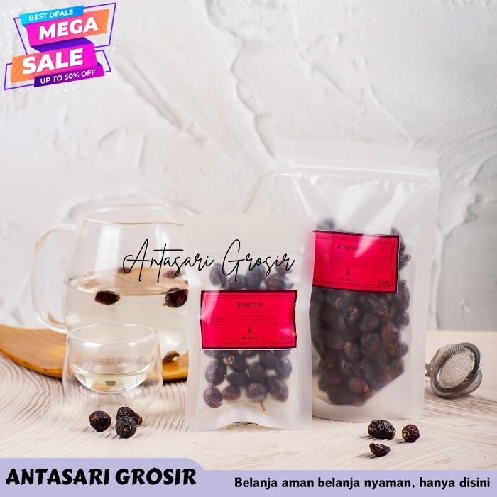 

ROSEHIP BIJI BUNGA MAWAR TISANE ROSE FLOWER PURE NATURAL ORGANIK PREMIUM DRIED KERING 250 GRAM - 1 KG BEST PRODUCT!