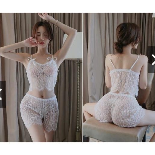Terlaris Cod Lingerie Setelan Sexy Baju Tidur Dinas Sexy Wanita