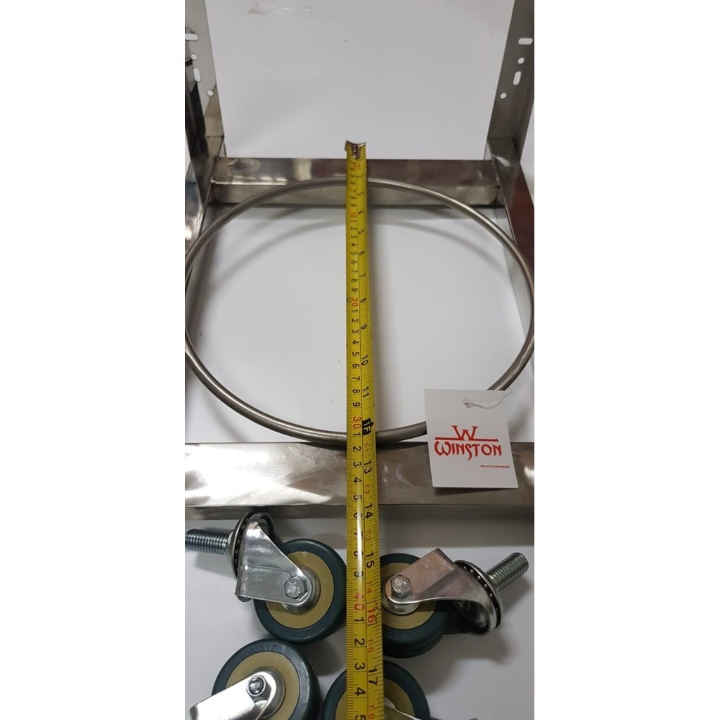 Rak Rail Gas / Rak Gas Tatakan Serbaguna Roda Gas Rak Galon Tarik