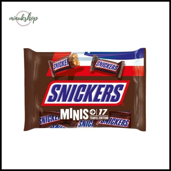 

Snickers Fun Size Chocolate Isi 12 Snack Import