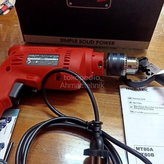 Mesin Bor Maktec 13 Mm Mt 80 B Bor Impact Drill Beton