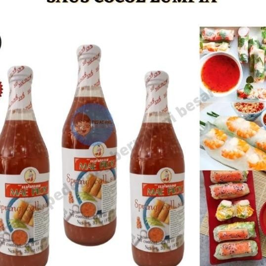 

Mae Ploy Spring Roll Sauce 730Ml/ Saus Vietnam Spring Roll/ Sambal/