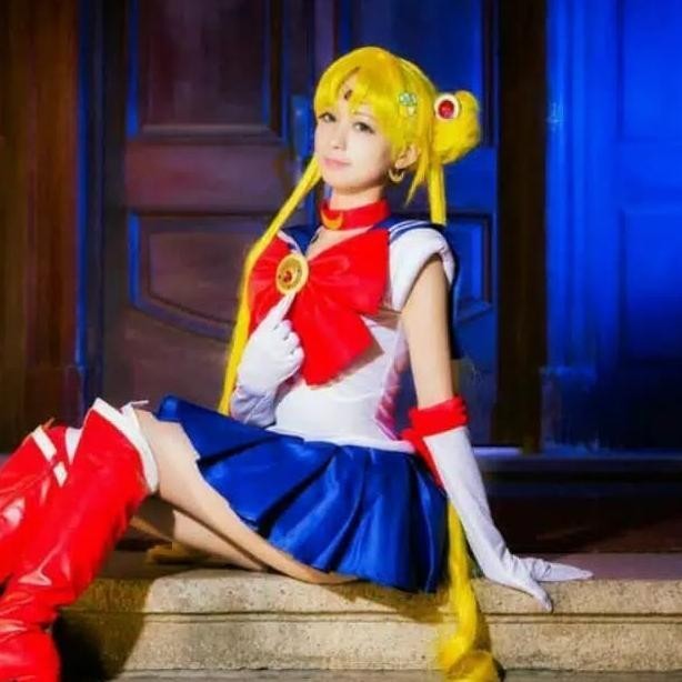 Wig sailormoon sailor moon usagi cosplay