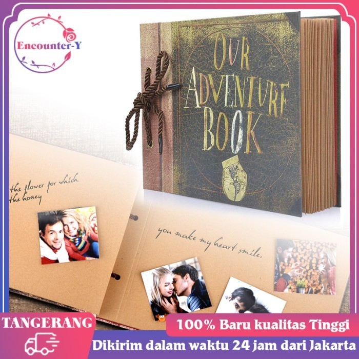 

Ready My Our Adventure Book Pixar/Album Foto Scrapbook Untuk Foto Pernikahan