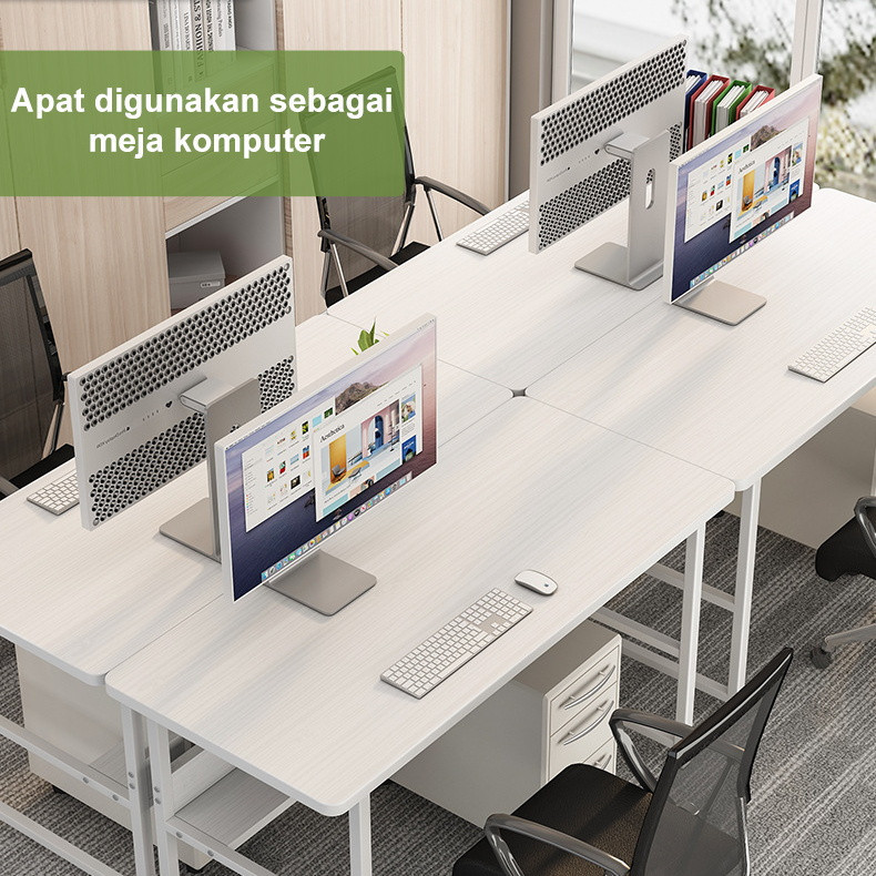 MEJA KERJA MINIMALIS / MEJA BELAJAR MINIMALIS / MEJA KOMPUTER / MEJA KAMAR TIDUR SEDERHANA DENGAN