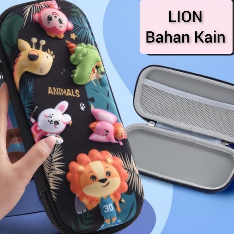 

fh-46 Bellino - Tempat Pulpen Resleting Import 3D Tempat Pensil Kotak Anak Kotak Pensil 3D Timbul Motif Kartun Lucu Koker Alat Tulis Sekolah Karakter Hemat