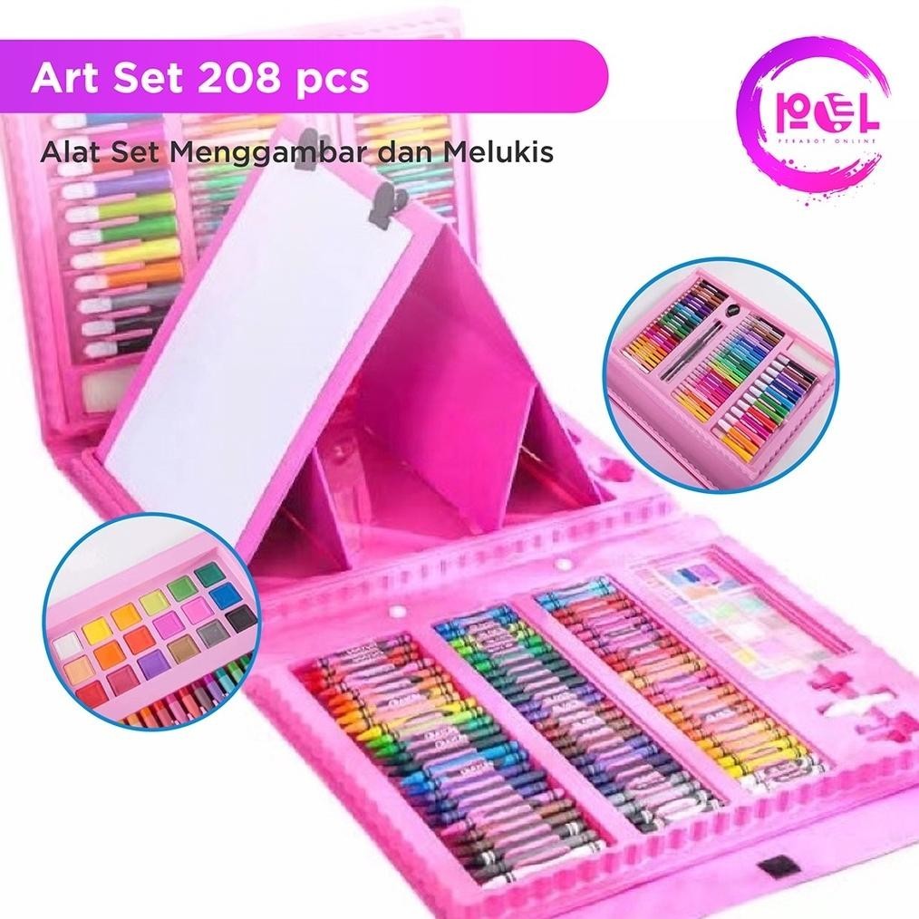 

ad-532 [POL] COD Crayon Set 150 & 208 pcs | Pensil Warna | Alat Tulis | Krayon Mewarnai Sale