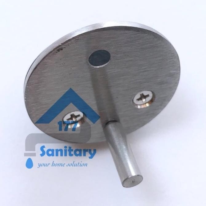 Door Stop Stainless Onassis 9- Penahan Pintu Stopper Pintu Kaca Mandi
