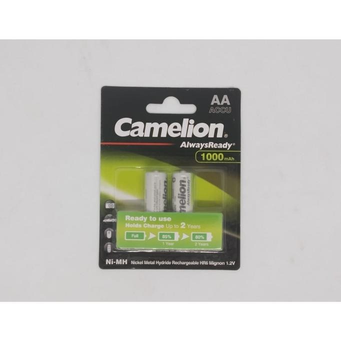 Battery Camelion Aa Alwaysready 1000Mah Rechargeable Bp2
