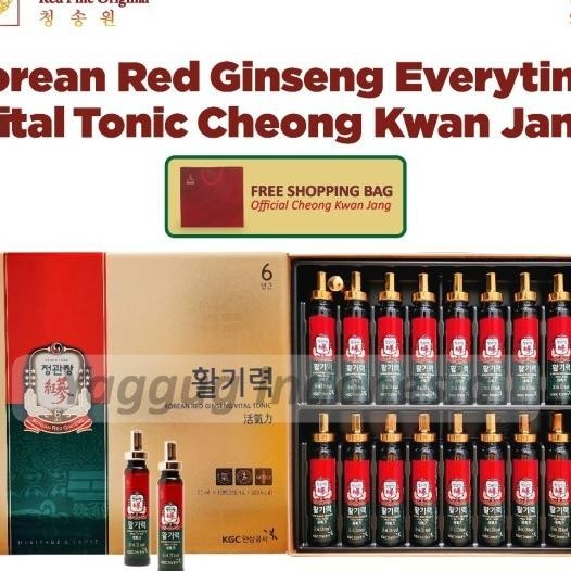 

Red Ginseng Vital Tonic Cheong An Jang Korea - 16 Bottle