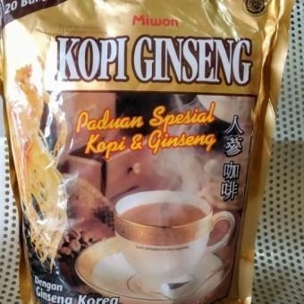 

Kopi Kemasan / Kopi Ginseng Won Isi 20 Sachet / Halal