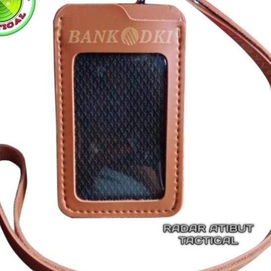 

Holder Id Card - Tali Lanyard Nametag Logo Bank Dki