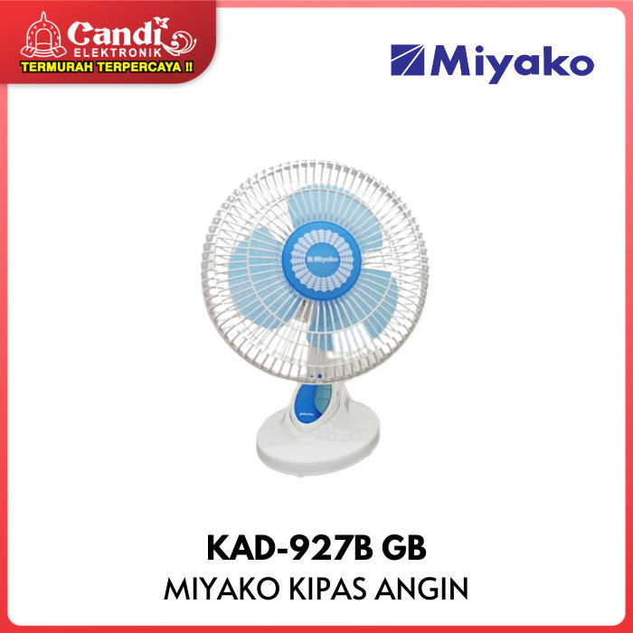 Miyako Fan Desk Fan Kad-927B Gb - Miyako Kad927 B Gb Kipas Angin