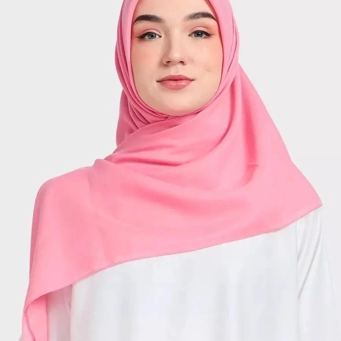 ZOYA Kamaniya Plain Scarf Kerudung Hijab Jilbab Segi Empat Polos
