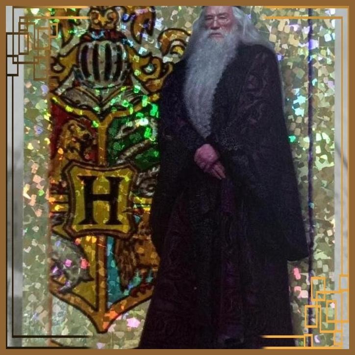 [WDE] STIKER HOLO PANINI HARRY POTTER PHILOSOPHER'S STONE DUMBLEDORE #106