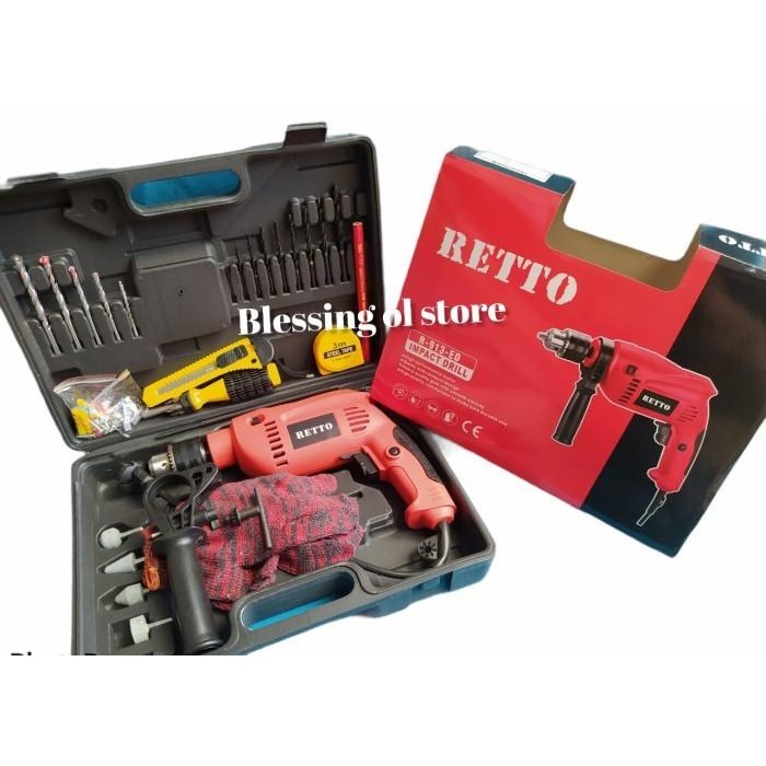 impact Bor Beton Set 13 mm KOPER / MESIN BOR SET KOPER /impact murah Kualitas Terbaik