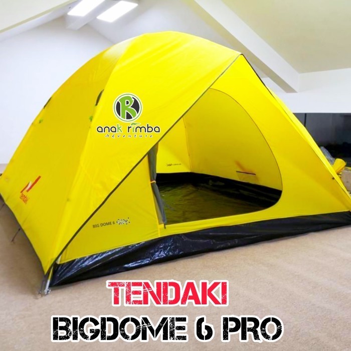 {DianShop} Tenda Dome BIG DOME Great Outdoor kapasitas 6 - 8 Orang not eigerrei Berkualitas