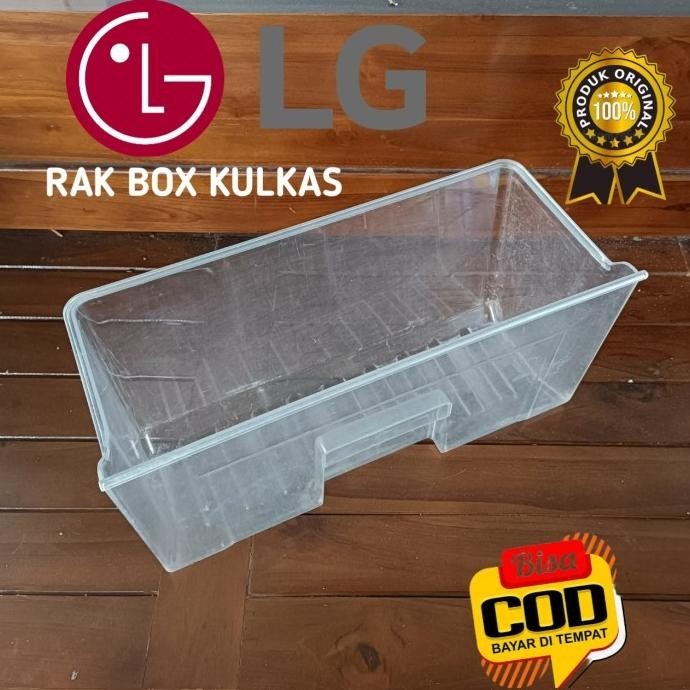 RAK BOX SAYUR DAN BUAH KULKAS LG ORIGINAL