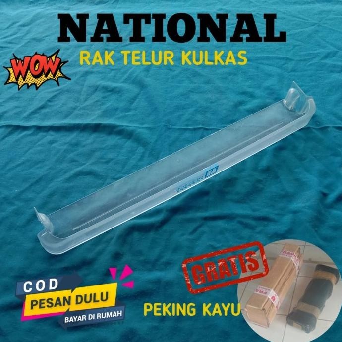 RAK TELUR / RAK MINUM KULKAS NATIONAL ORIGINAL KULKAS TYPE LAMA