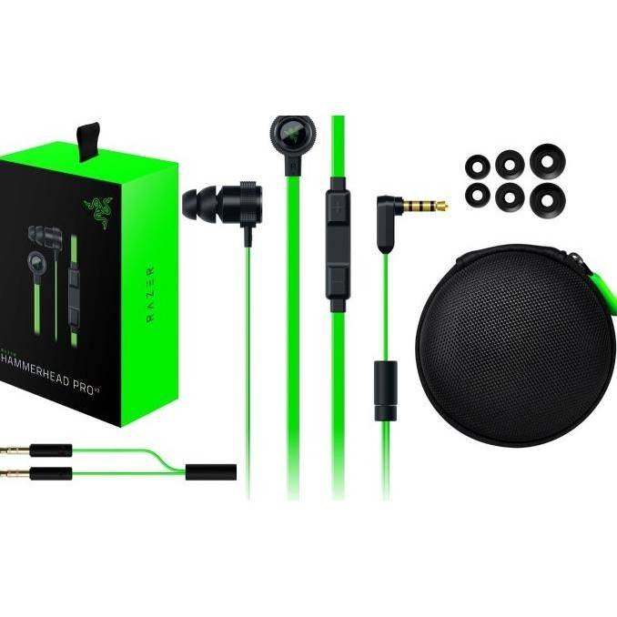Razer Hammerhead Pro V2 Dota2 Earphone Gaming Hammerhead