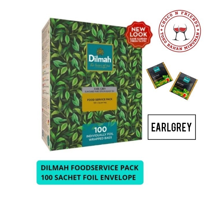 

Teh Dilmah 100sachet Earlgrey