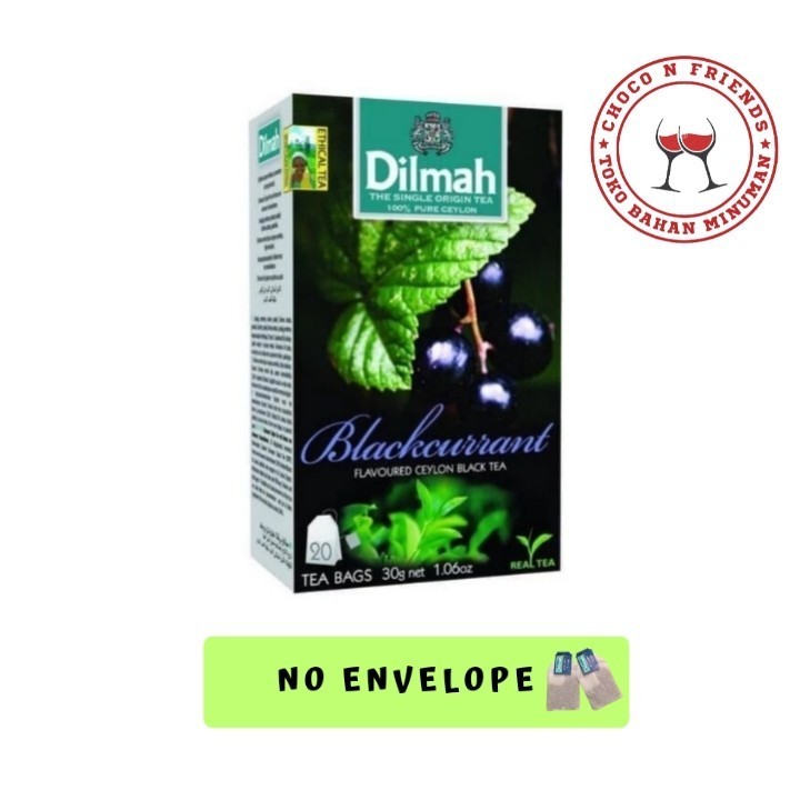 

Teh Dilmah No Envelope 20 sachet Blackcurrant