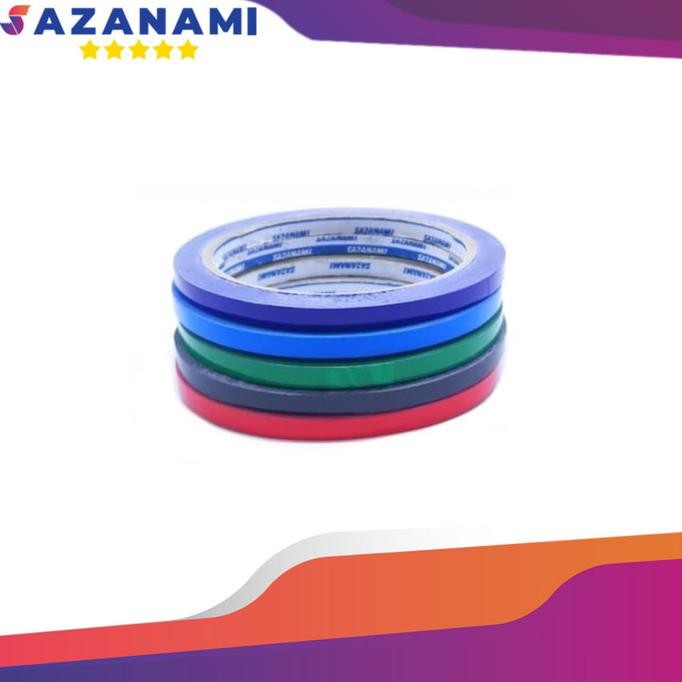

Update Isolasi warna 6mm x 50m sazanami selotip solasi lakban tapes opp warna saz4