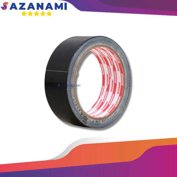 

Update lakban kain hitam 36mm x 12 meter sazanami cloth tape saz4 dijamin