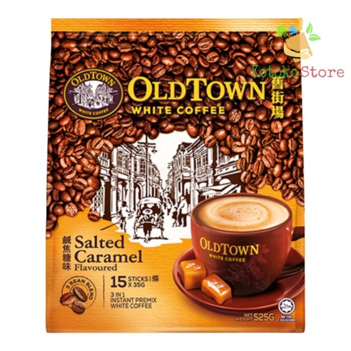 

Old Town White Coffee Classic Hazelnut 2In1 Less Sugar/Kopi Old Town