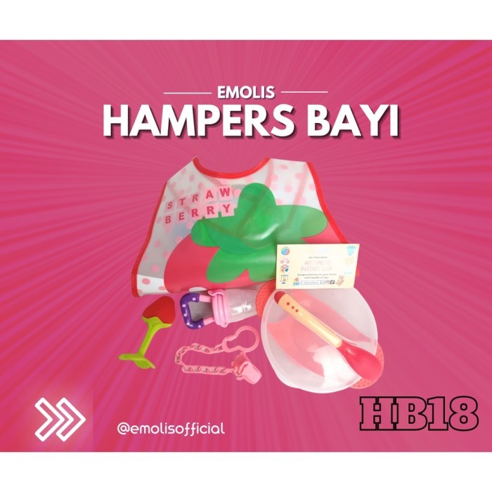

Terbaru HB18 Hampers Bayi Newborn Baby Kado Bayi Boy Girl Perlengkapan Bayi Terbatas